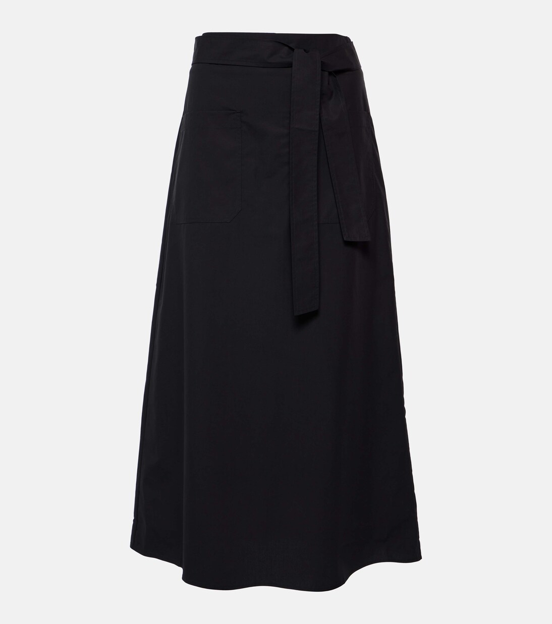 Cotton midi skirt | Toteme