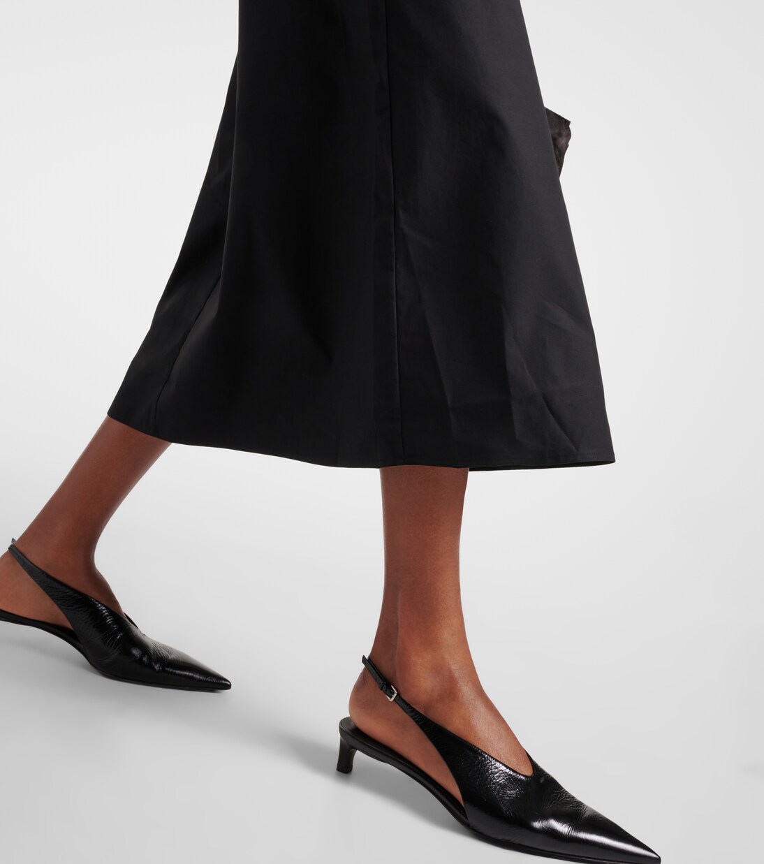 Cotton midi skirt | Toteme