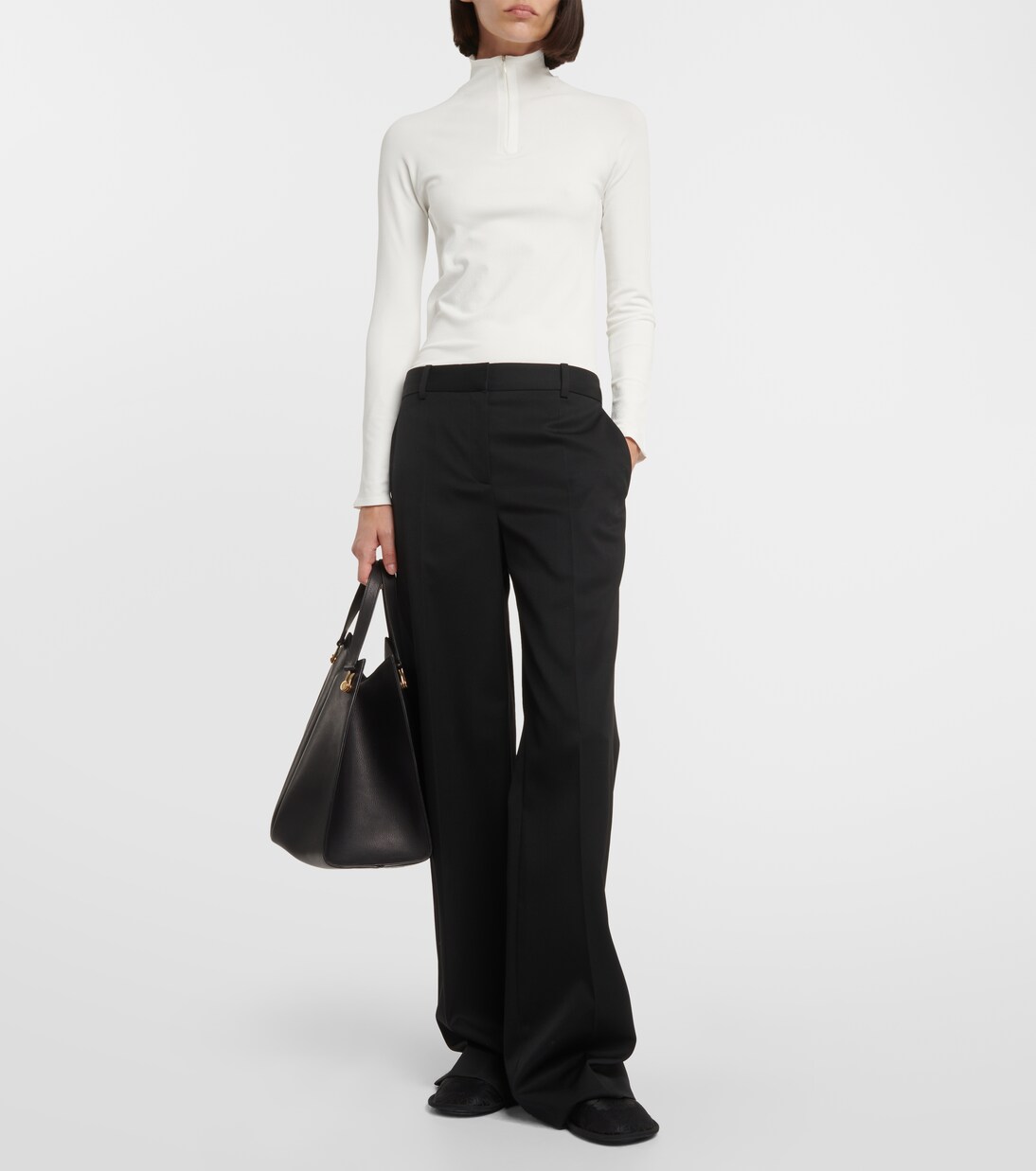 Patti zip-up top | The Row