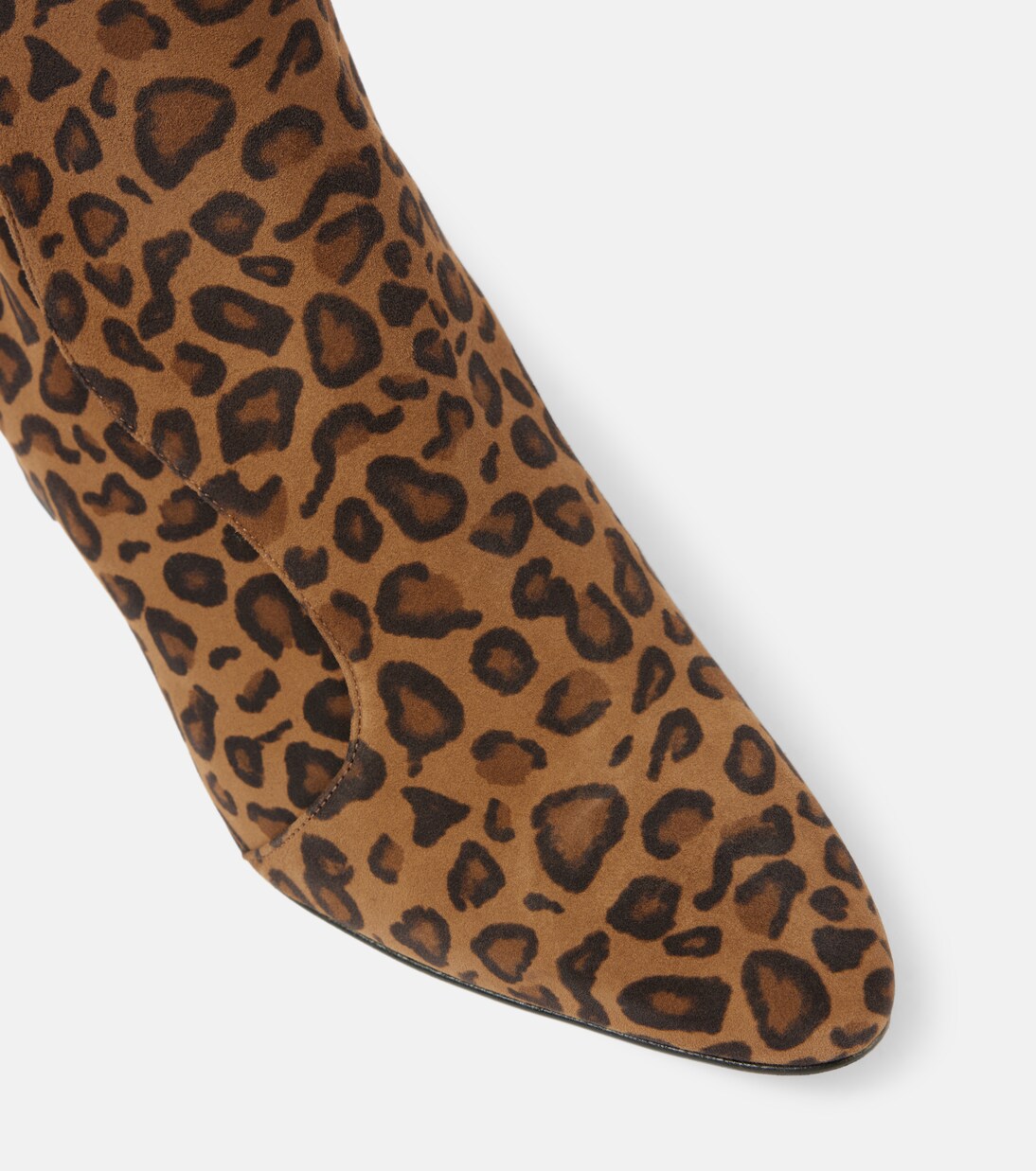 Myconia 50 leopard-print suede ankle boots | Manolo Blahnik