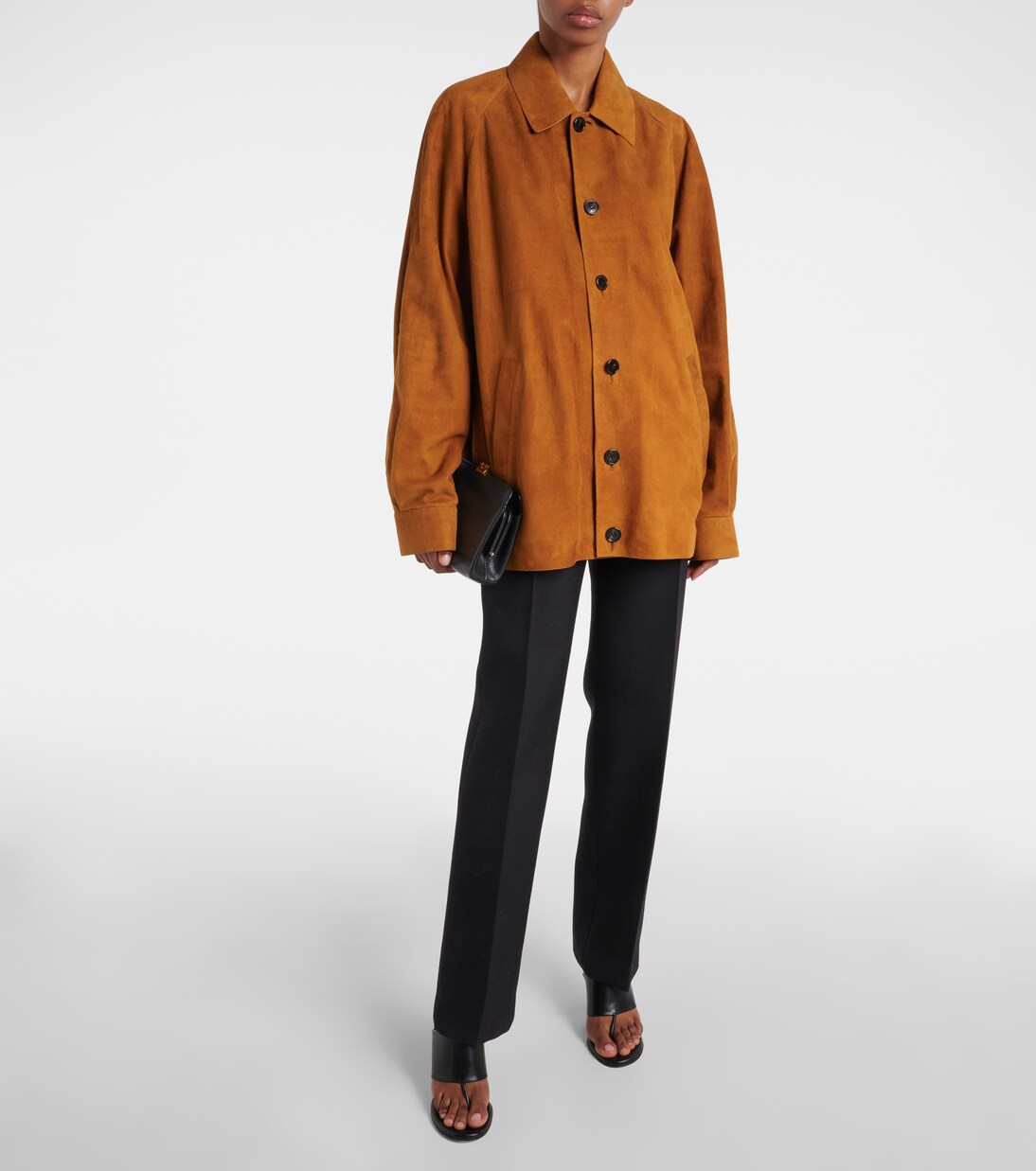 Jacke Sedor aus Veloursleder | The Row