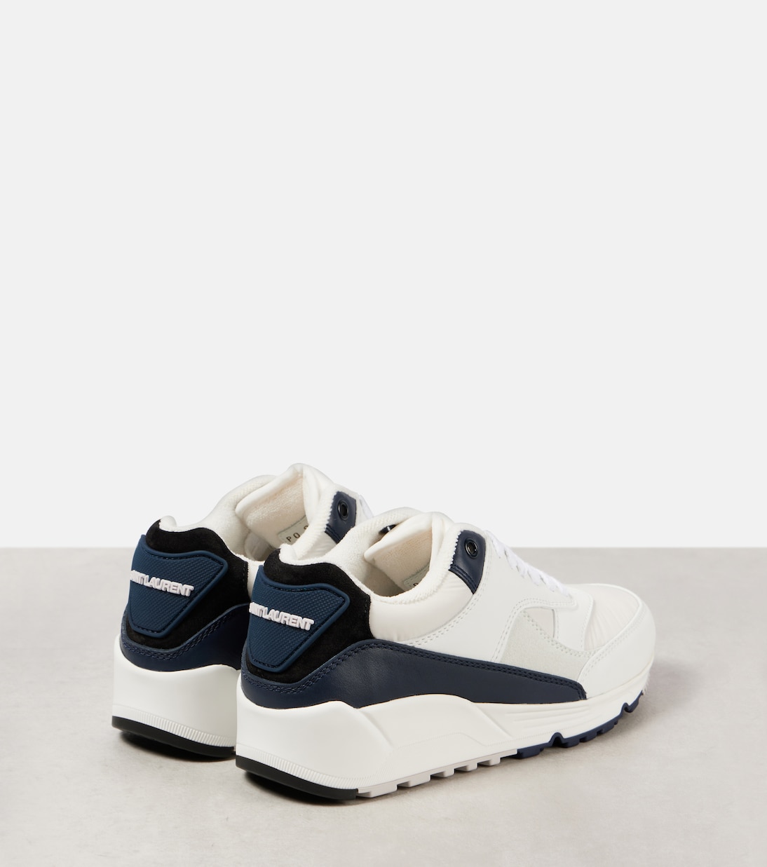 Bump leather sneakers | Saint Laurent