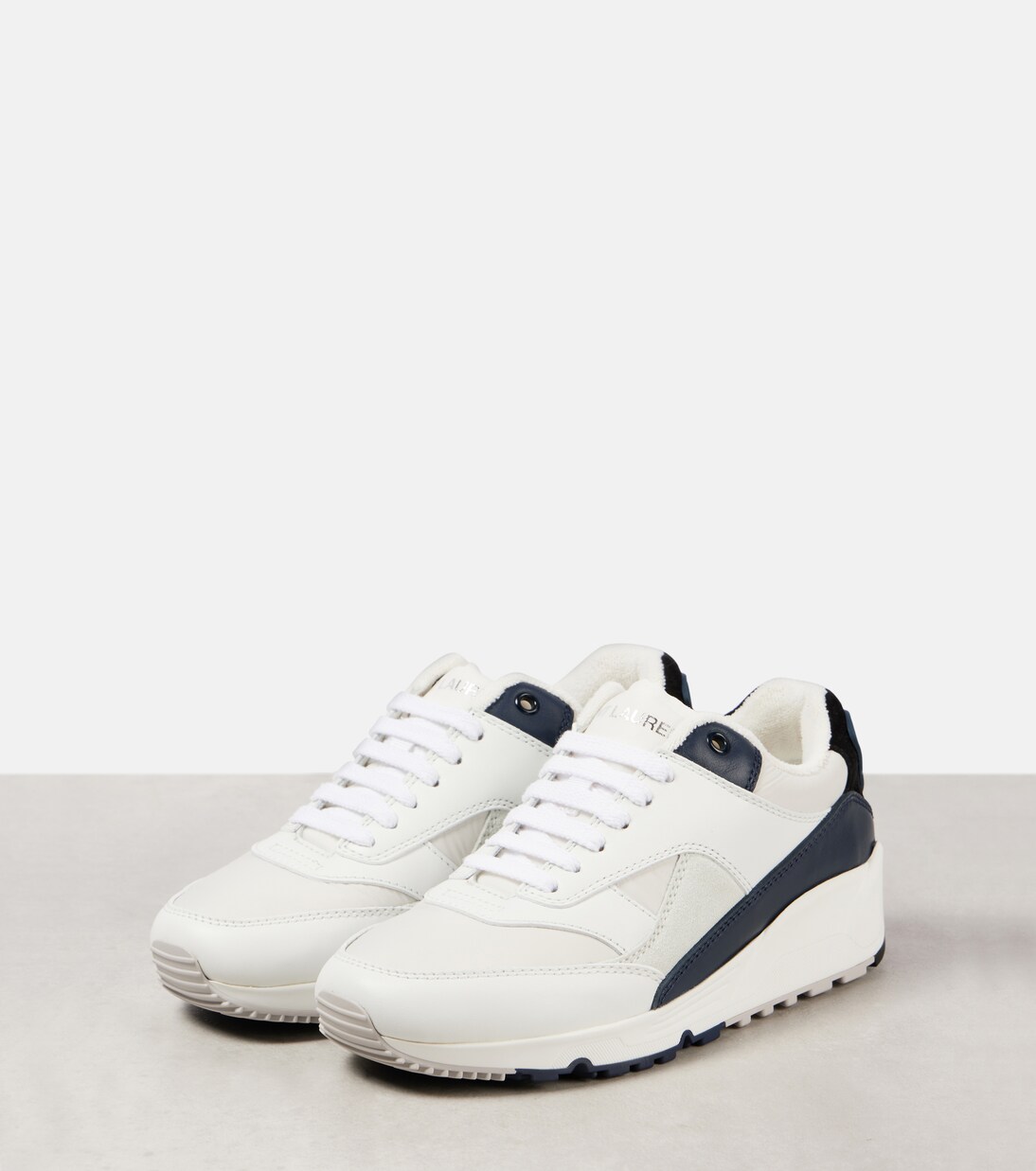 Bump leather sneakers | Saint Laurent