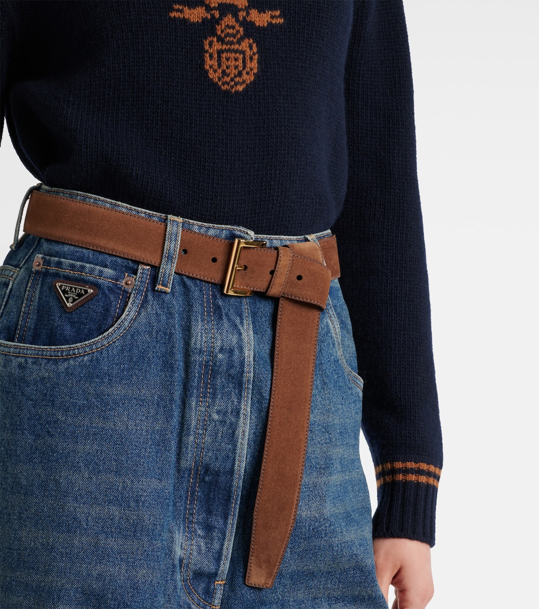 Cintura in suede | Prada