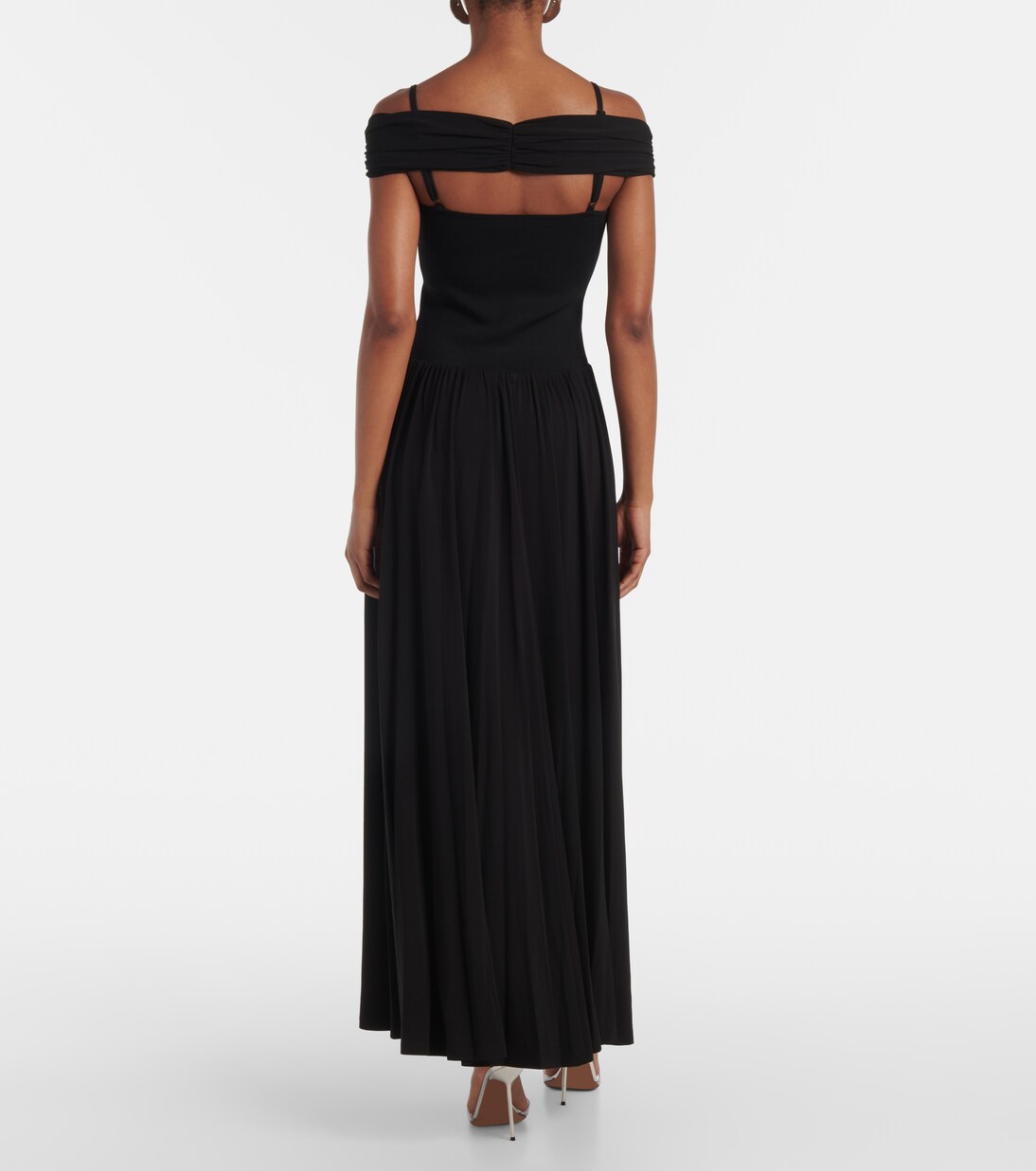 Off-Shoulder-Maxikleid Amarantha aus Jersey | Simkhai