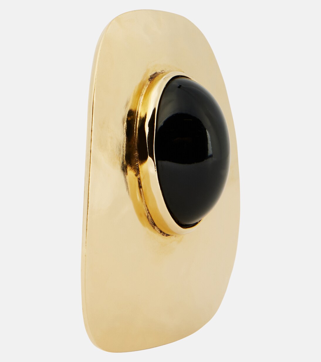 Embellished clip-on earrings | Saint Laurent