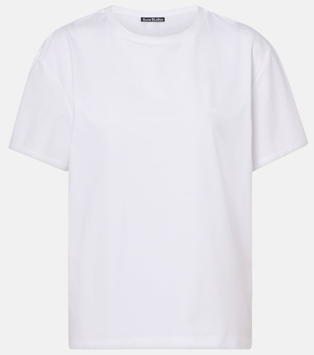 Camiseta Face de jersey de mezcla de algodón | Acne Studios