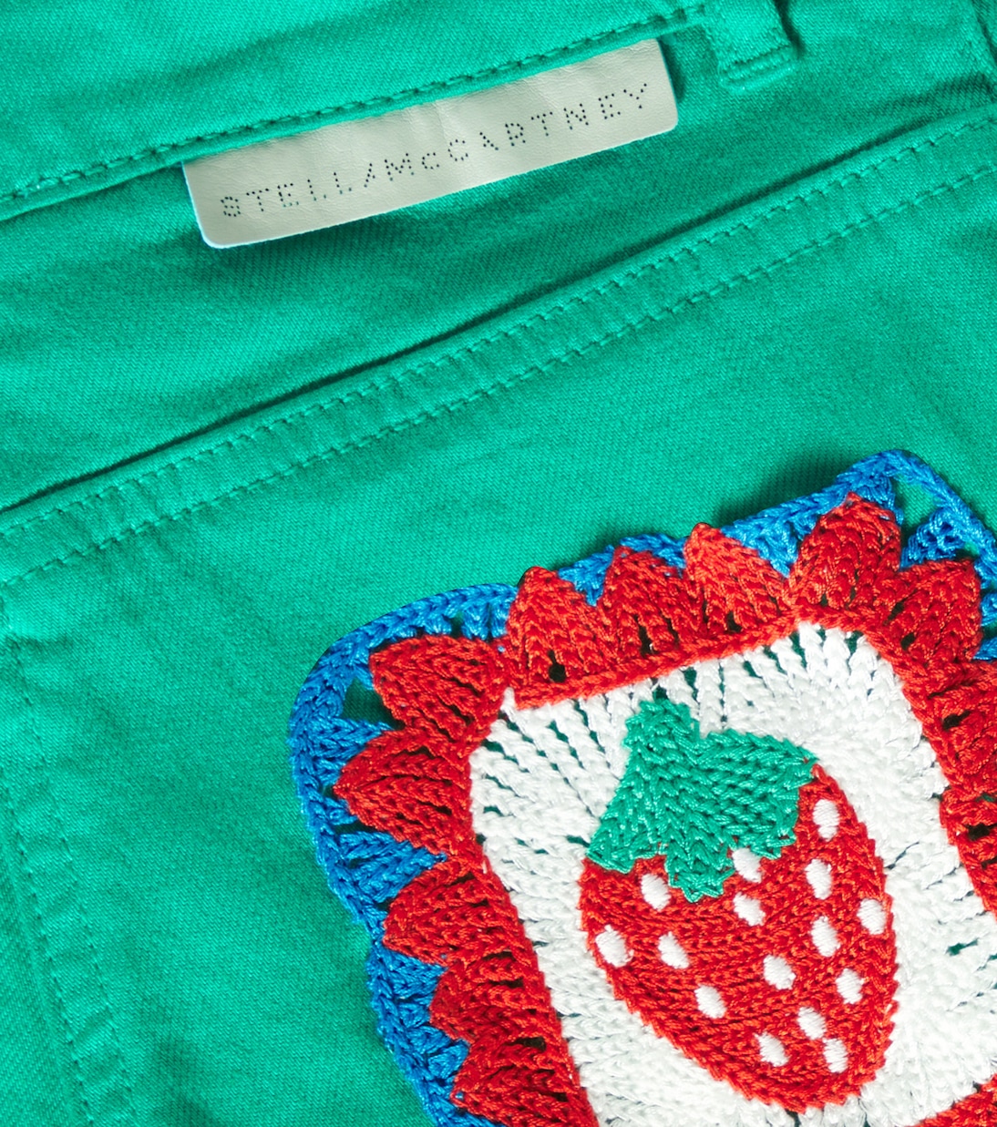Printed cotton-blend shorts | Stella McCartney Kids