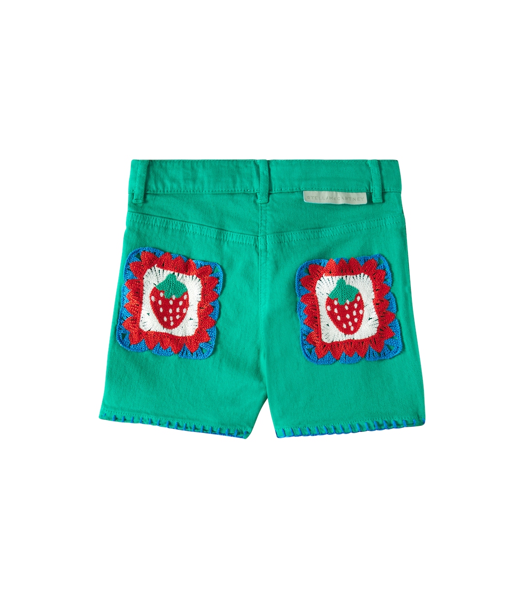 Printed cotton-blend shorts | Stella McCartney Kids