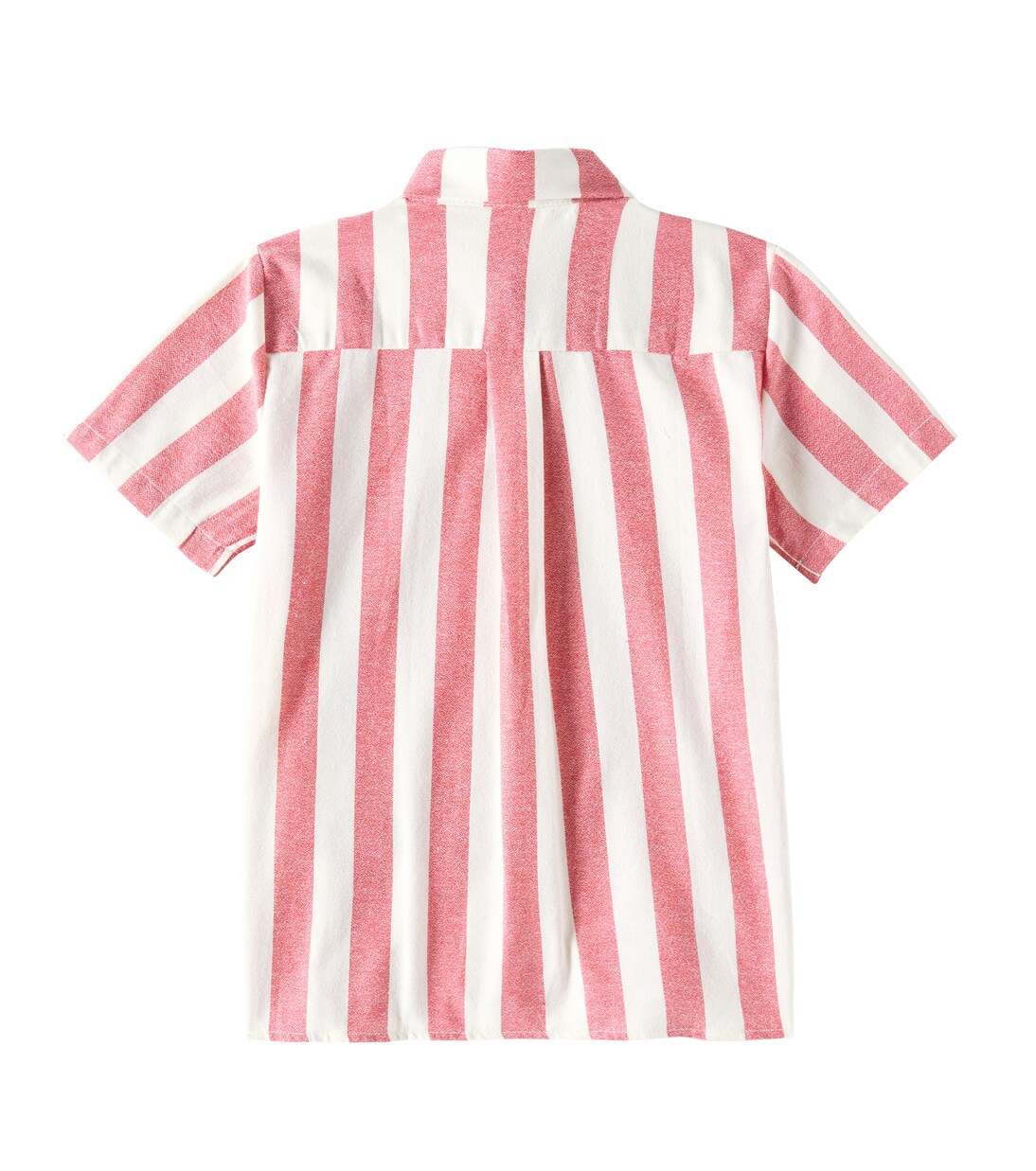 Maxi striped cotton shirt | Fábula