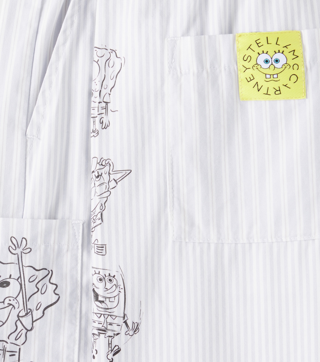 X SpongeBob SquarePants Shorts aus Baumwolle | Stella McCartney Kids