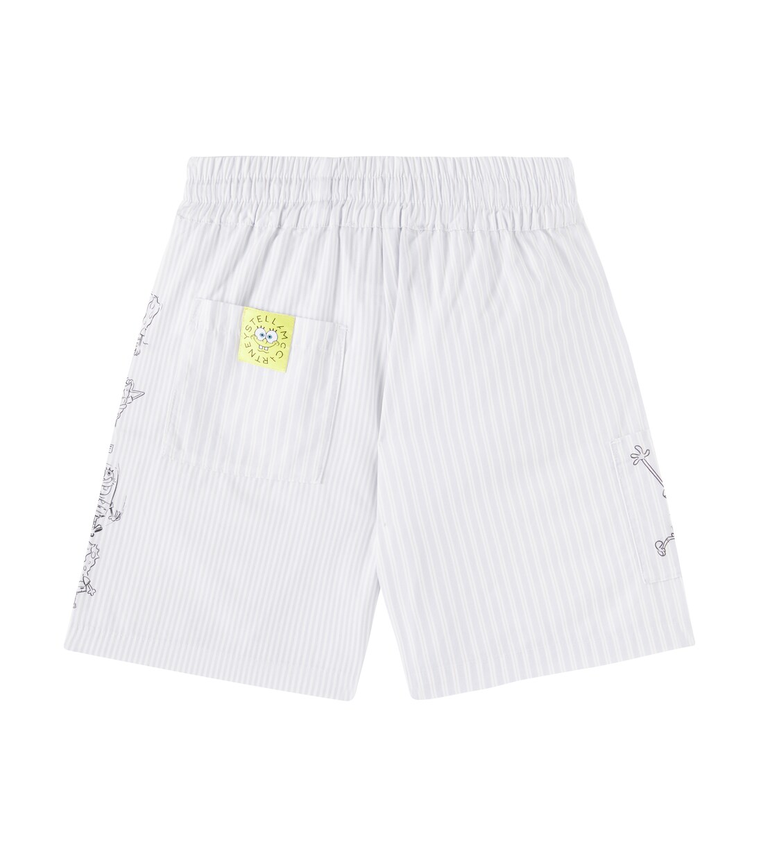 X SpongeBob SquarePants Shorts aus Baumwolle | Stella McCartney Kids
