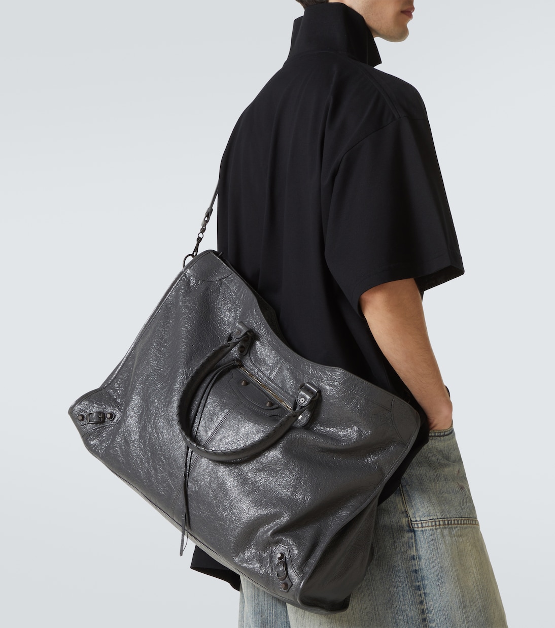 Weekender Le City aus Leder | Balenciaga