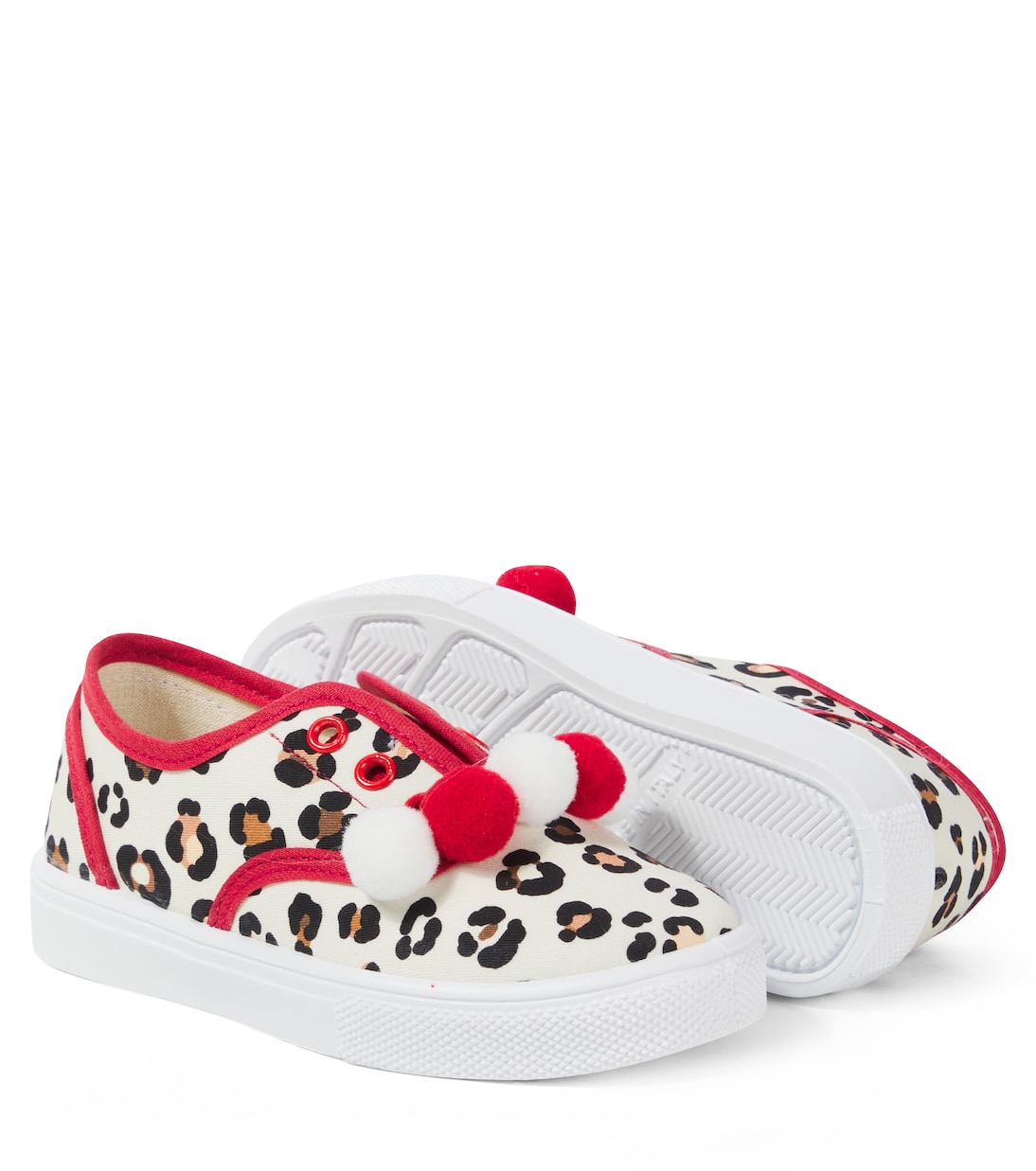 Leopard-print sneakers | Monnalisa