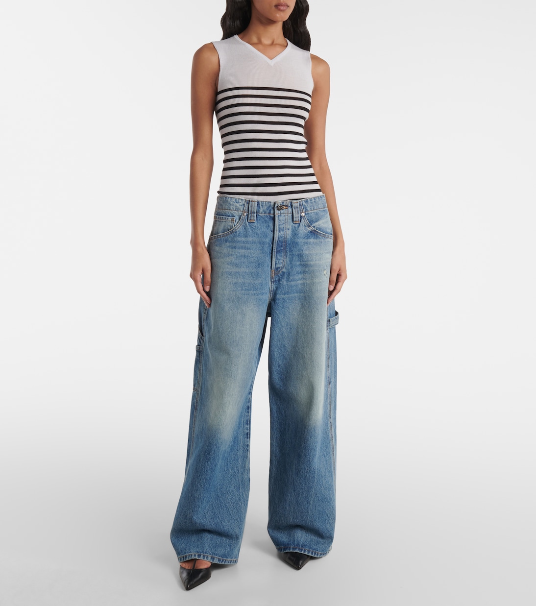 Jeans a gamba larga Sowen | Khaite