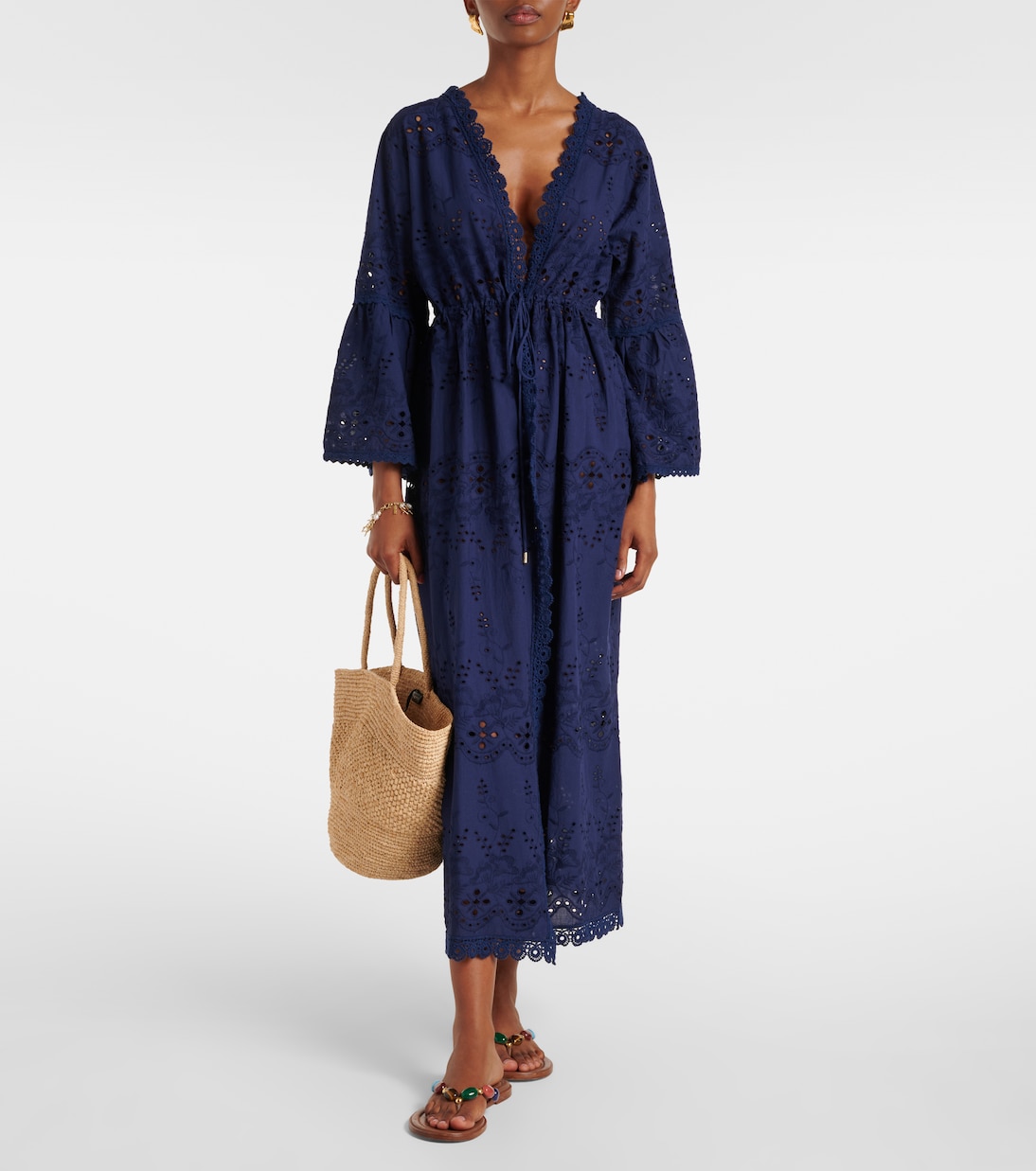 Cafetan Tallulah en coton | Melissa Odabash