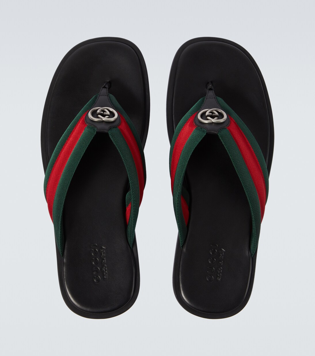 GG Web Stripe slides | Gucci