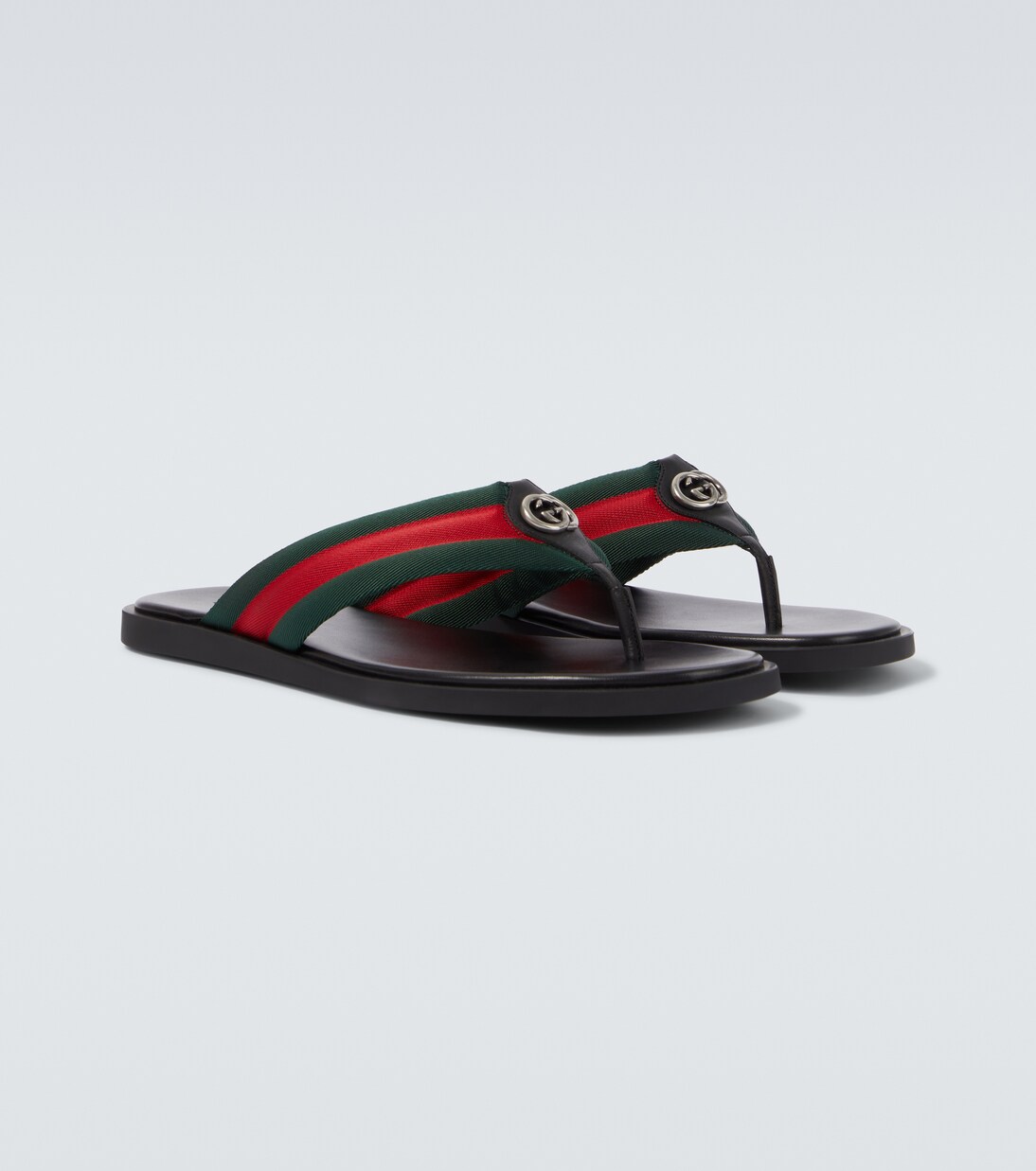 GG Web Stripe slides | Gucci