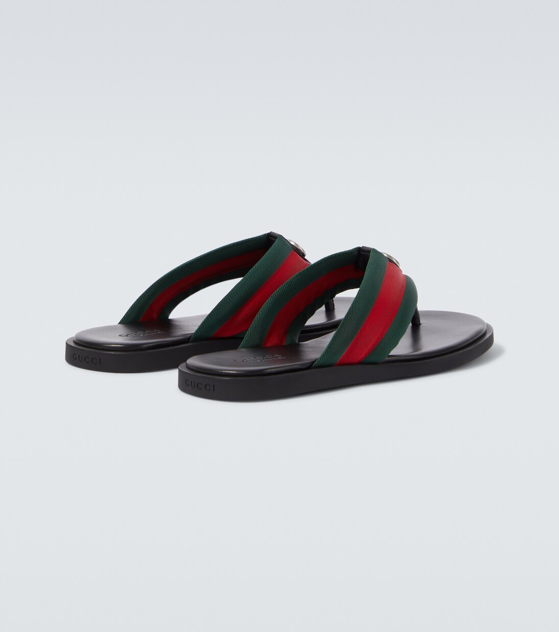 GG Web Stripe slides | Gucci