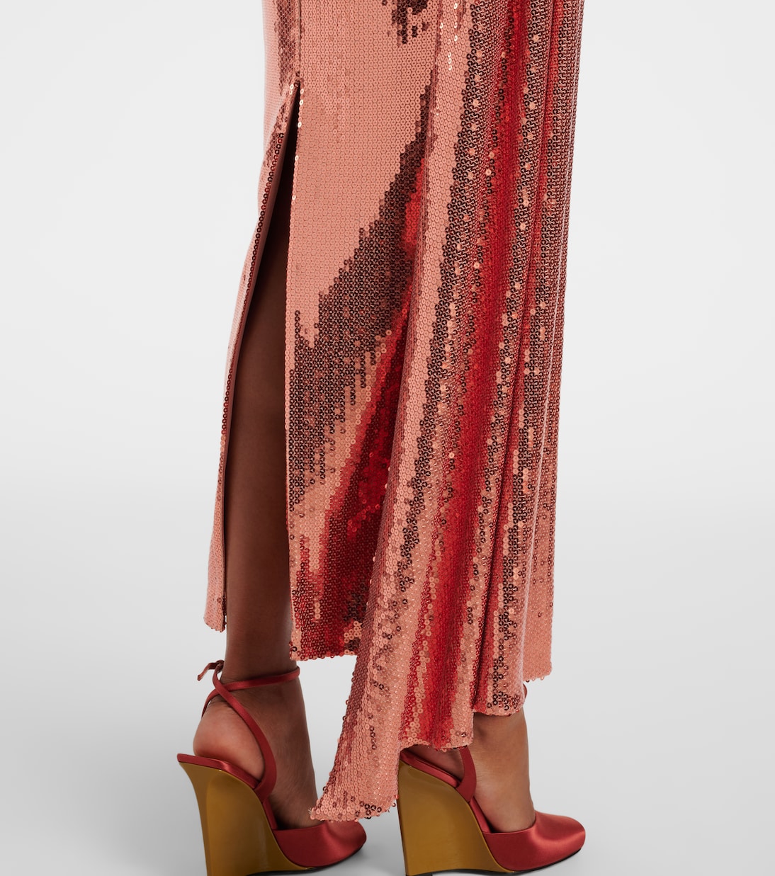 Draped sequined corset dress | Alex Perry