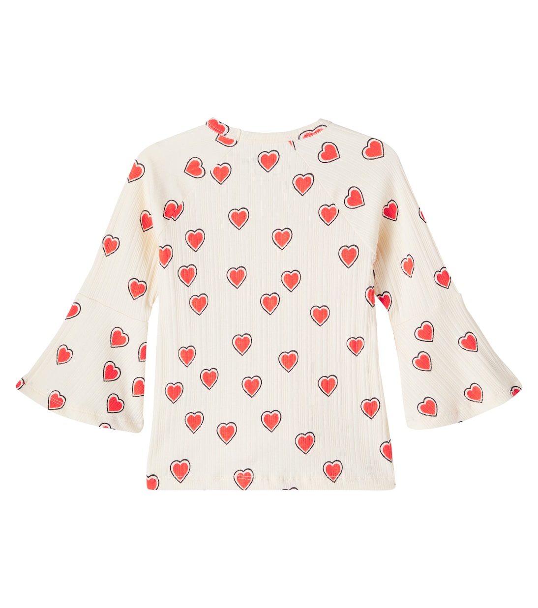 Printed cotton-blend top | Mini Rodini