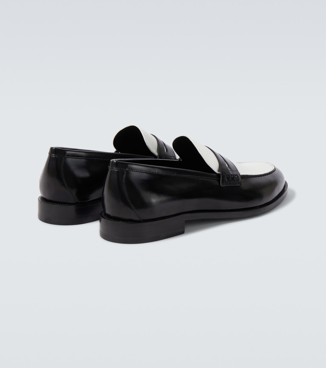 Perry leather penny loafers | Manolo Blahnik