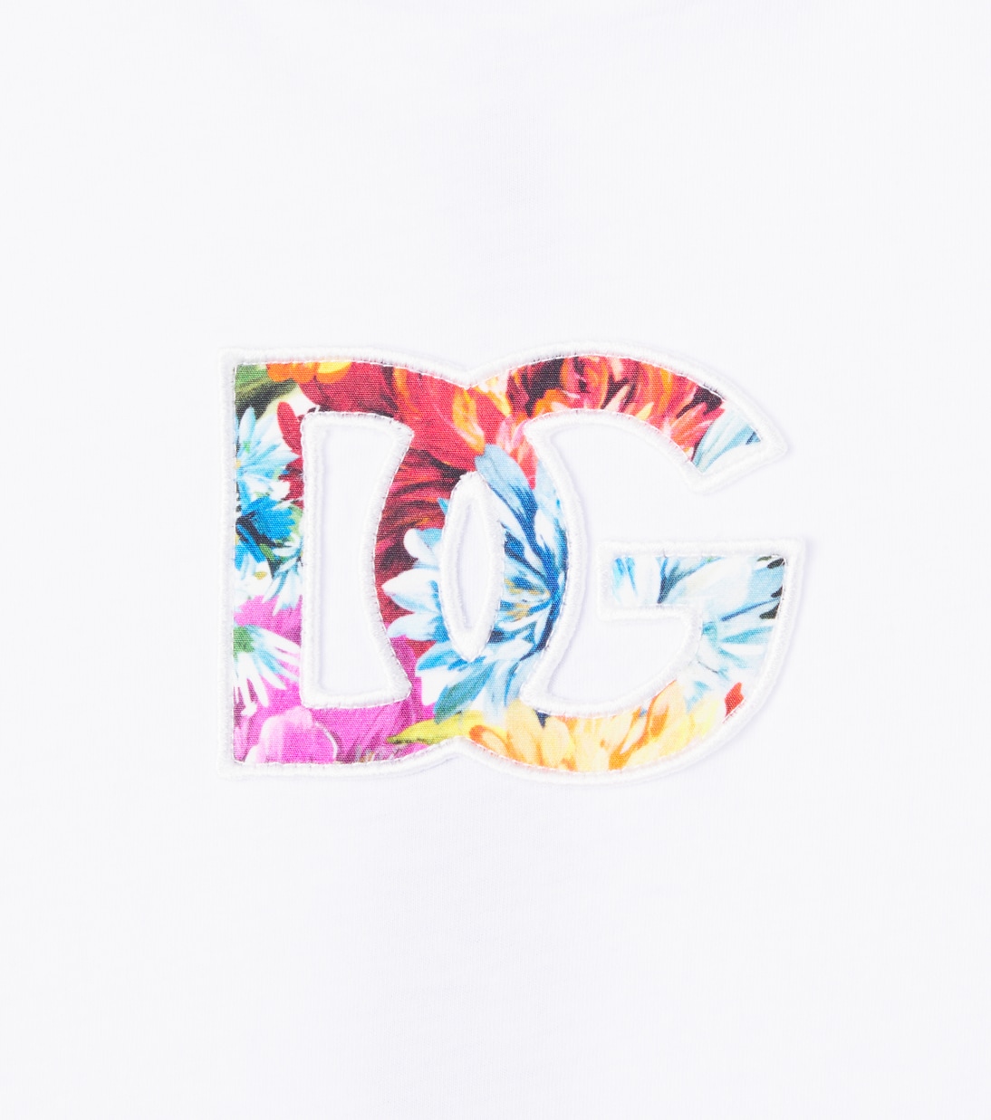 Camiseta en jersey de algodón con DG | Dolce&Gabbana Kids