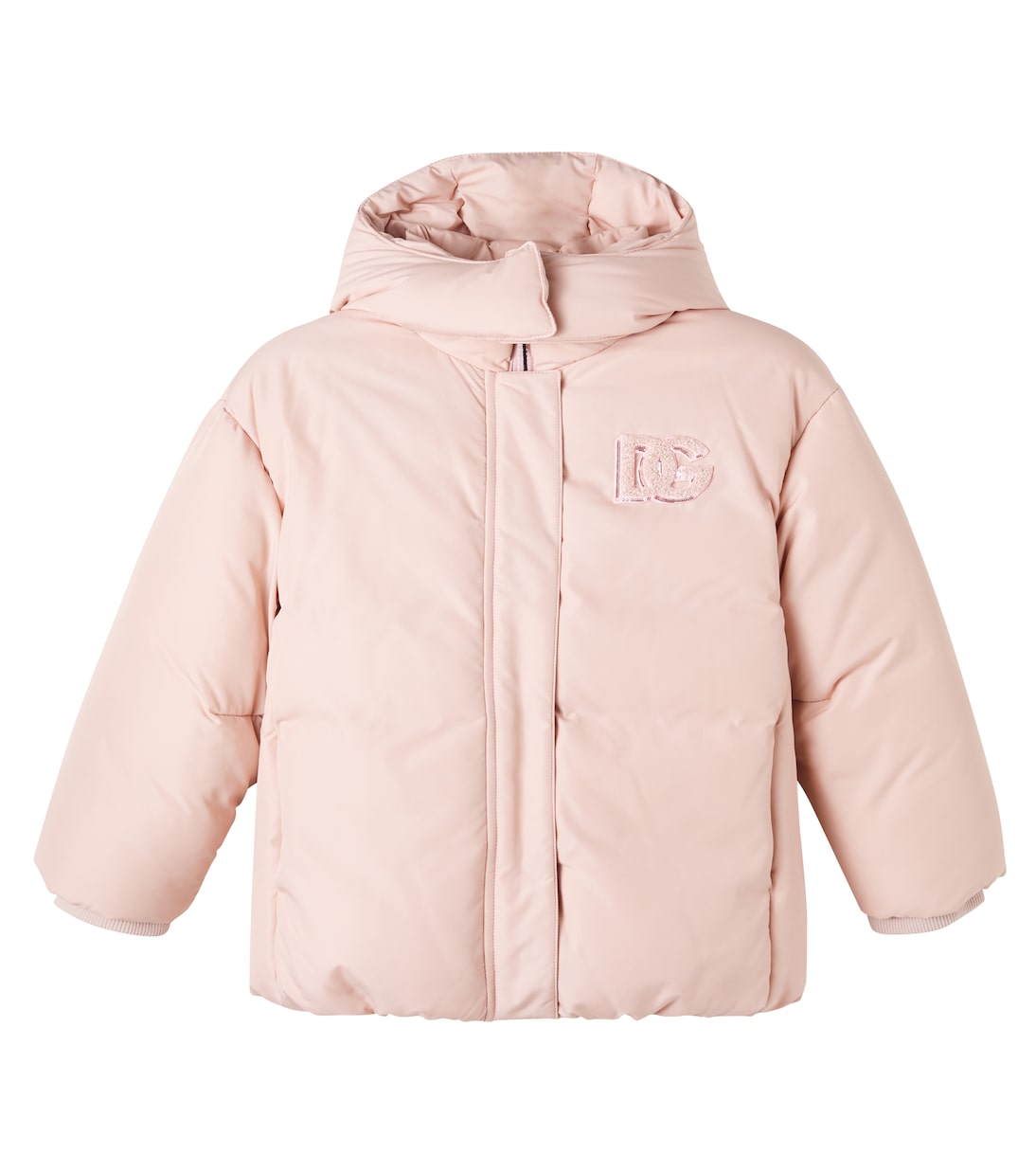 DG sequined down jacket  | Dolce&Gabbana Kids