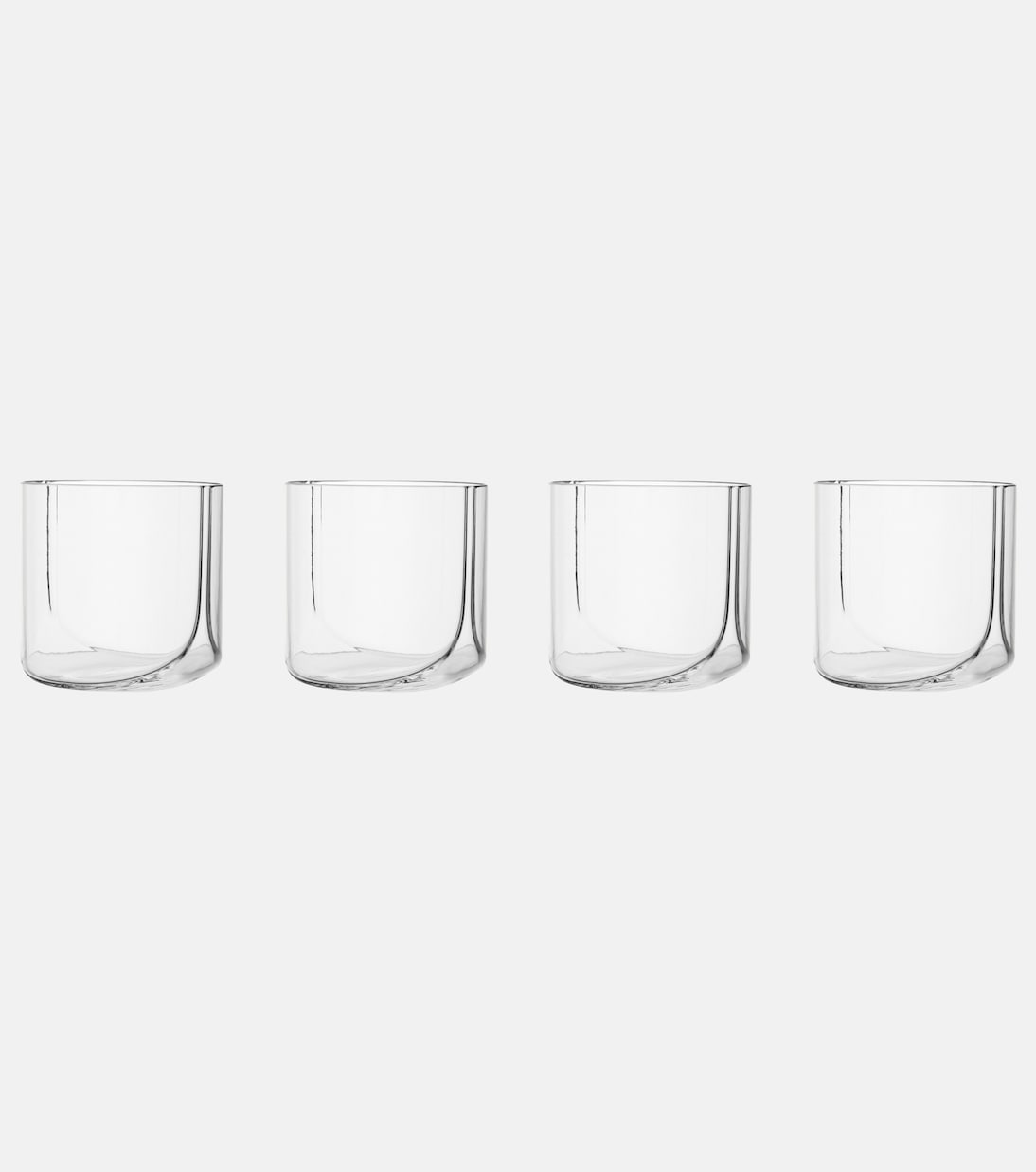 Set Hew aus vier Tumbler-Gläsern | Zaha Hadid Design