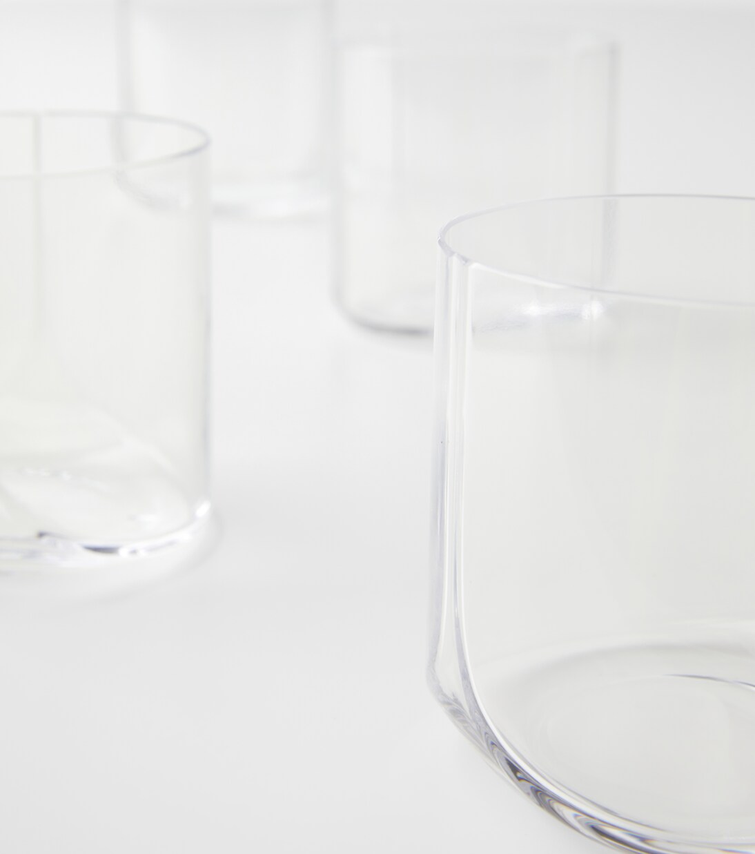 Set Hew aus vier Tumbler-Gläsern | Zaha Hadid Design