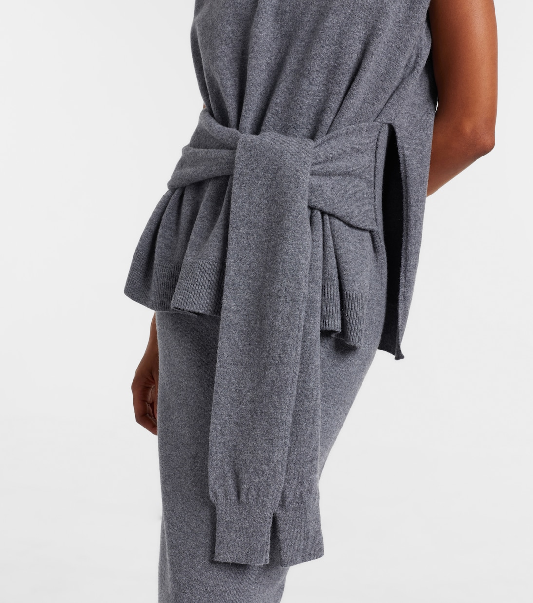 Midikleid aus einem Wollgemisch | Róhe