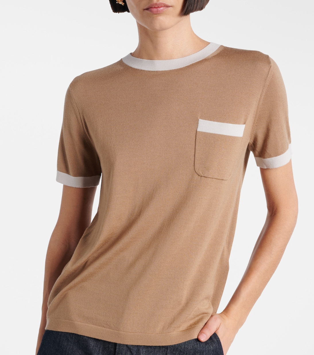 Top Egidio aus Schurwolle | 'S Max Mara