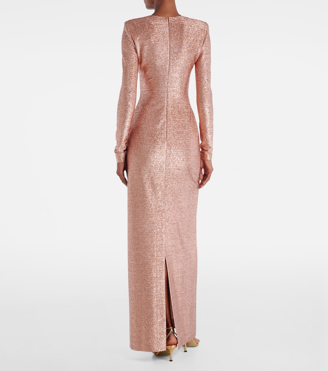 Abito lungo con lamé | Oscar de la Renta