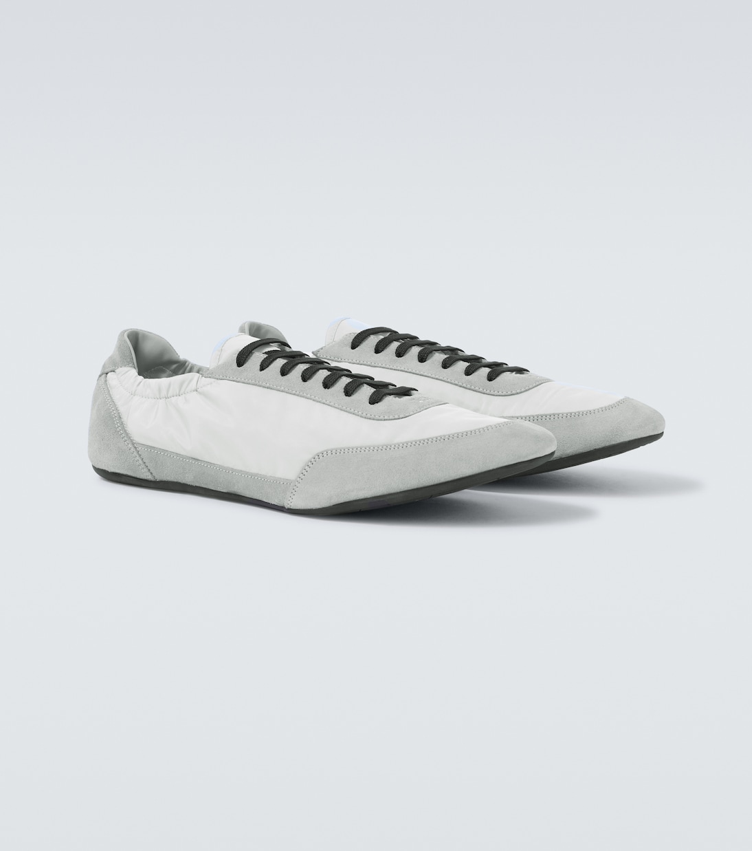 Collapse Re-Nylon and suede sneakers | Prada