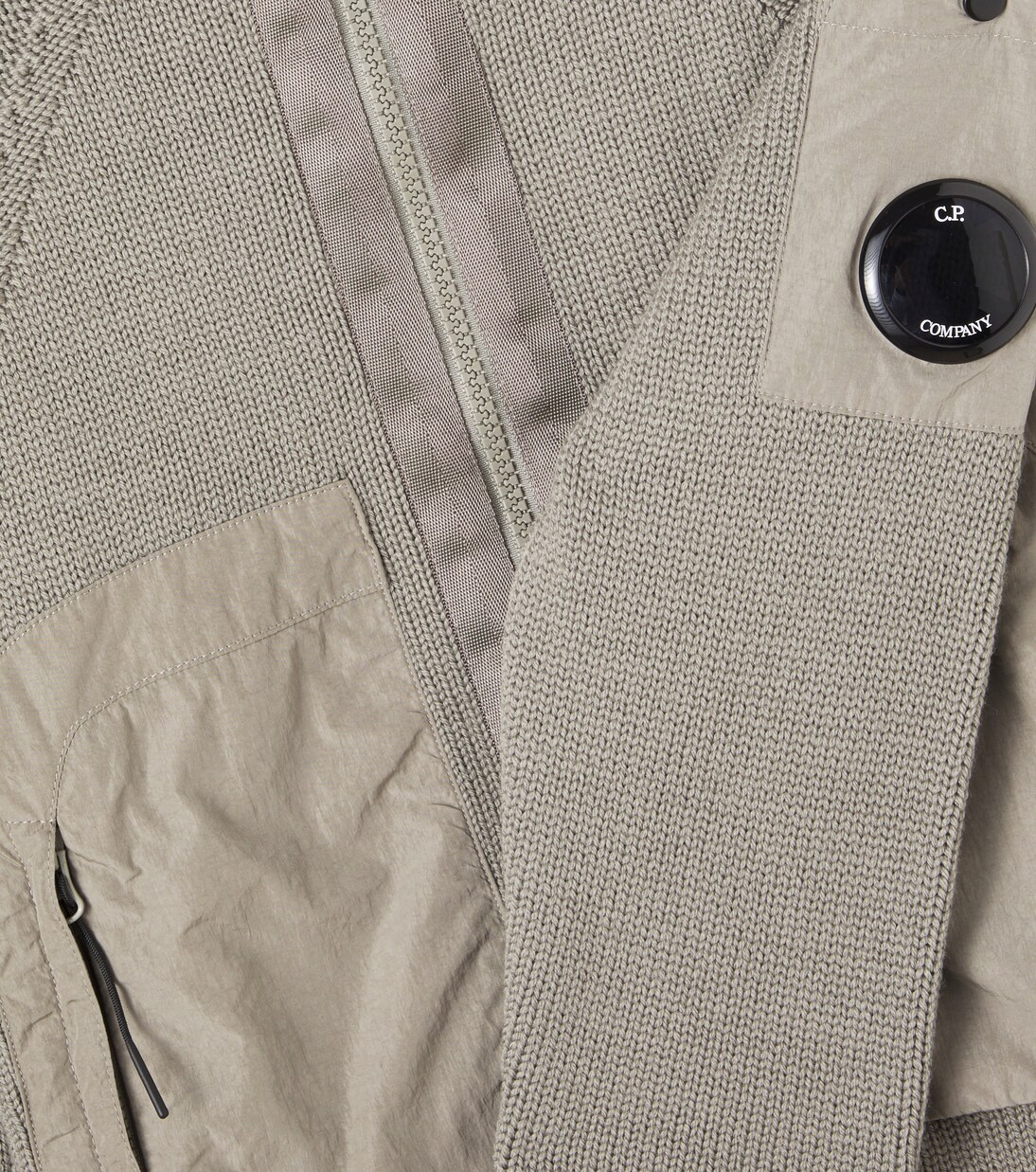 Lens hooded wool jacket | C.P. Company Kids