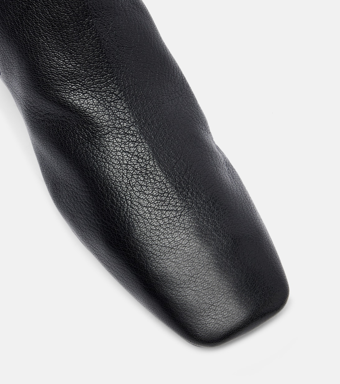 Ankle Boots D'Orsay aus Leder | Lemaire