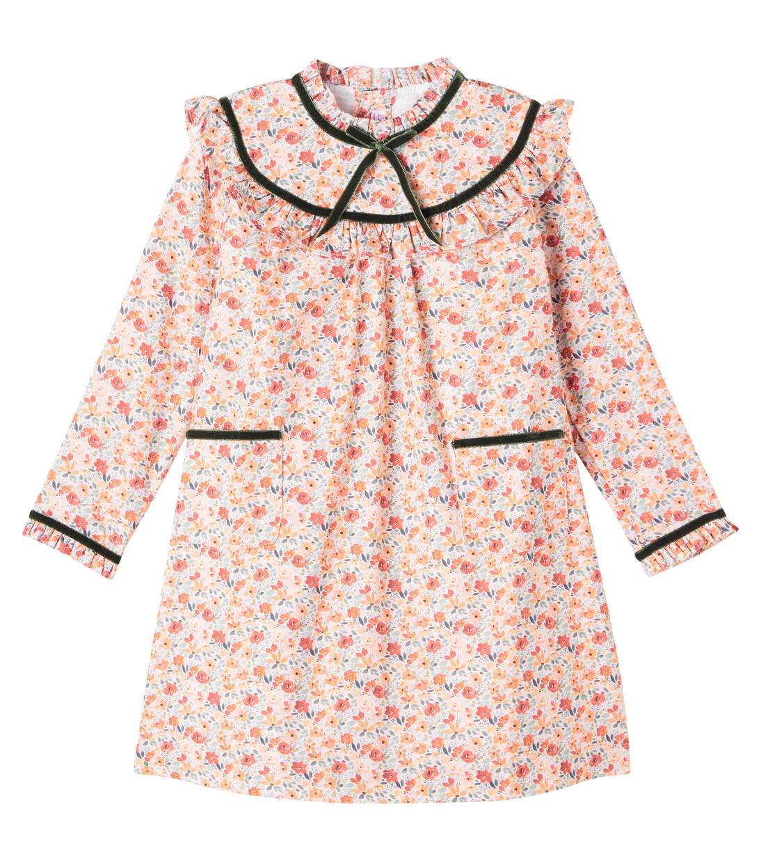 Vestido Alita de algodón floral | La Coqueta