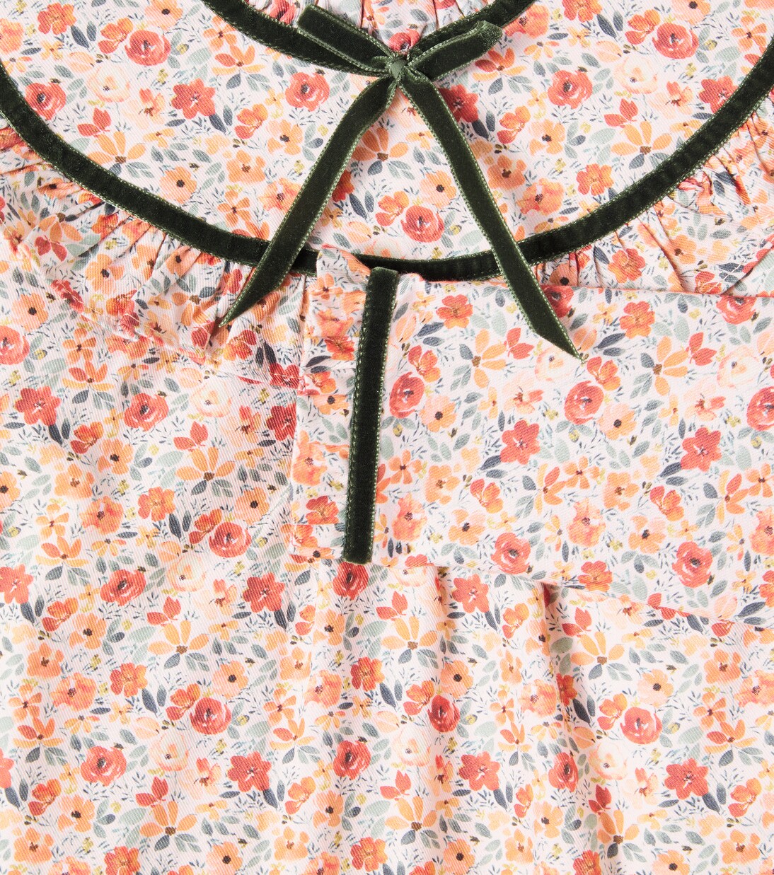 Vestido Alita de algodón floral | La Coqueta