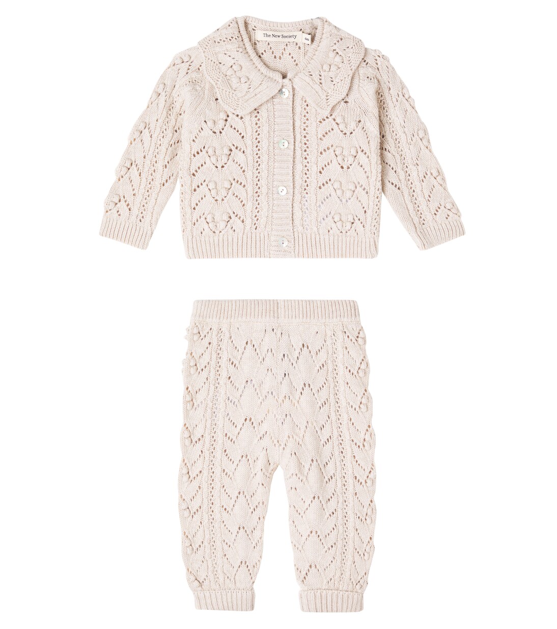 Bébé – Set cardigan et pantalon Lila | The New Society