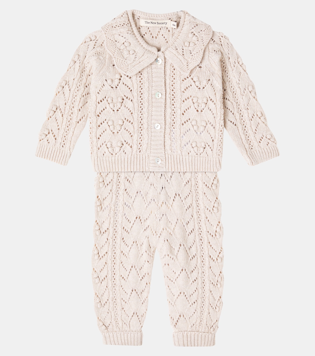 Bébé – Set cardigan et pantalon Lila | The New Society