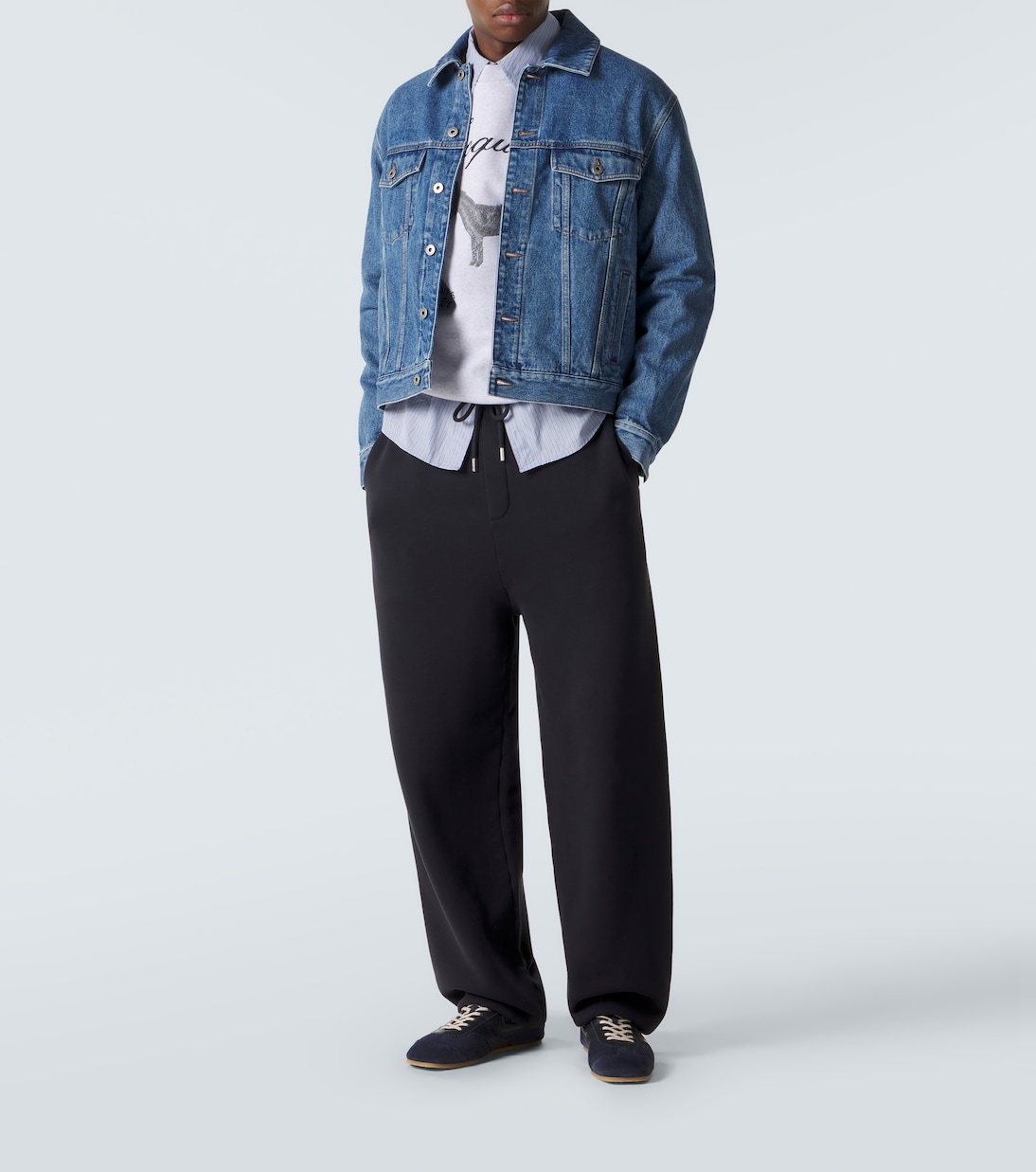 Torneo cotton jersey sweatpants | Jacquemus