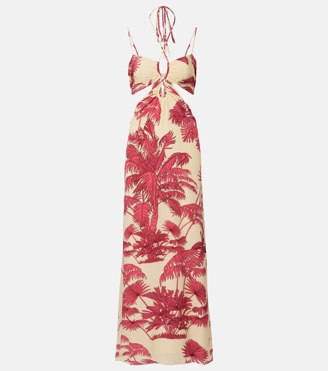 Printed silk maxi dress | Johanna Ortiz