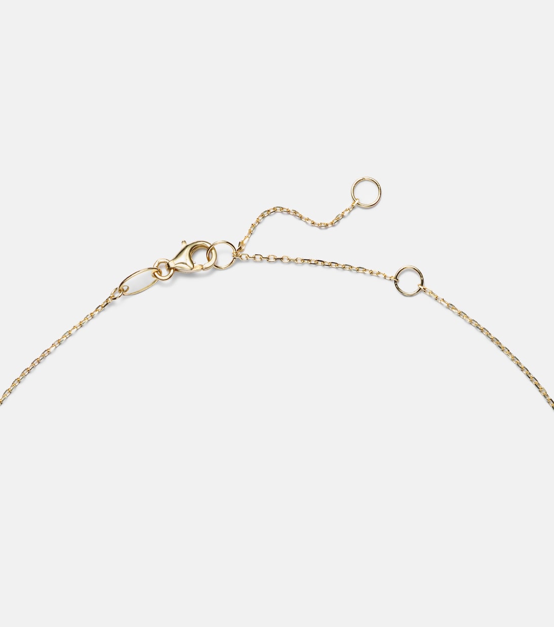 14kt gold pendant necklace with diamonds  | Stone and Strand