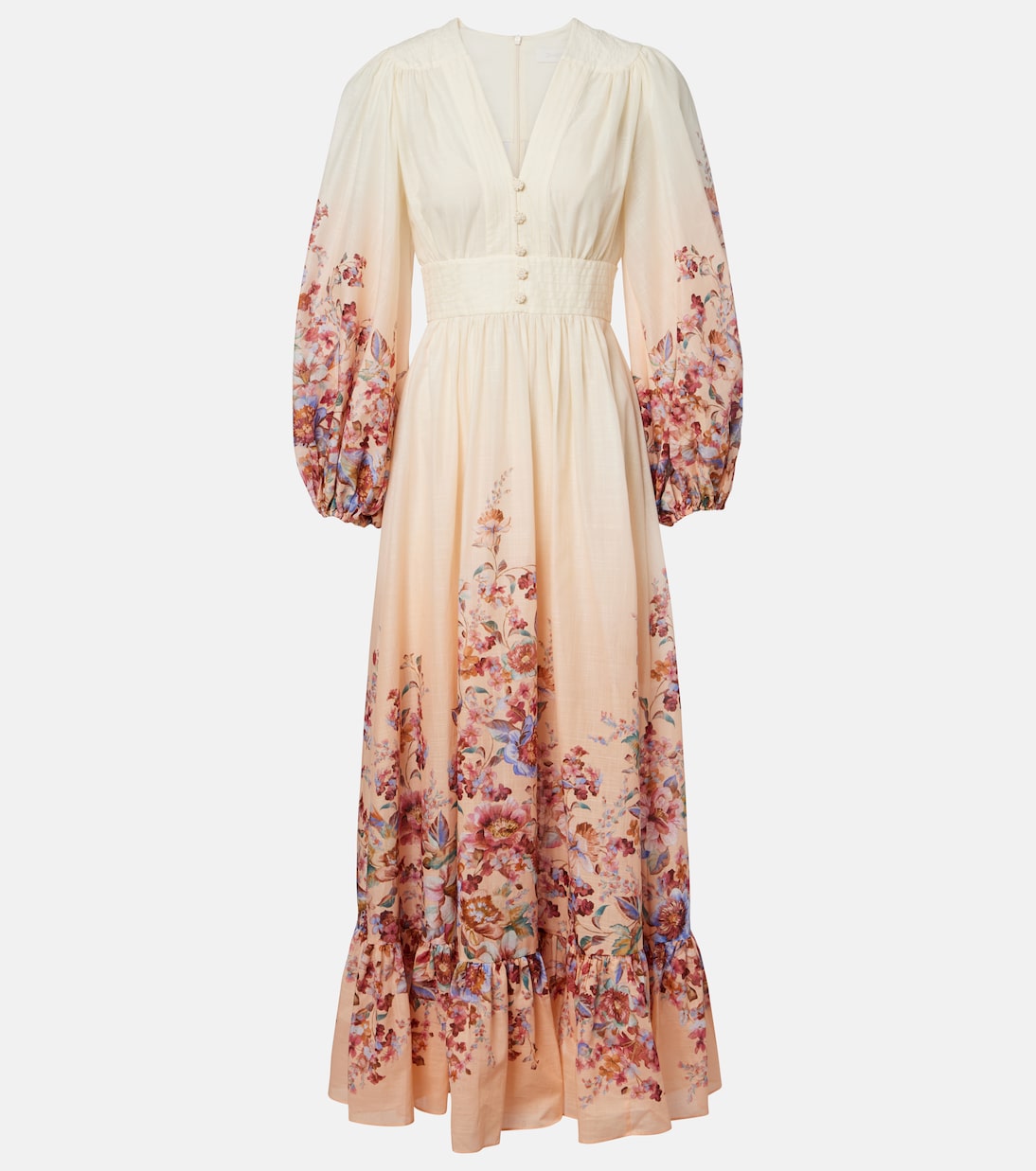Awaken floral cotton maxi dress | Zimmermann
