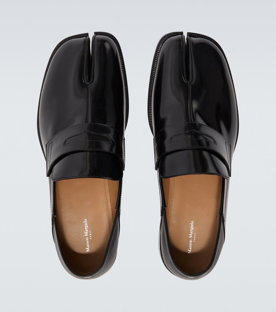 Tabi leather penny loafers | Maison Margiela