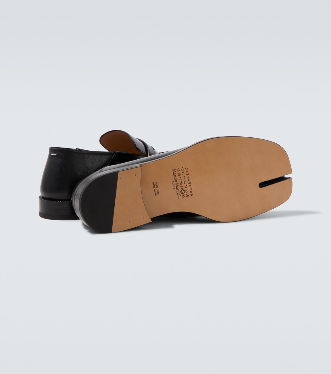 Tabi leather penny loafers | Maison Margiela