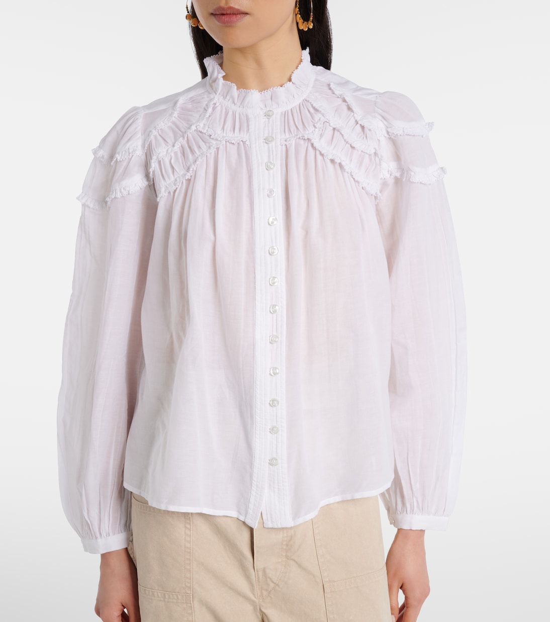 Bluse Christa aus einem Baumwollgemisch | Marant Etoile
