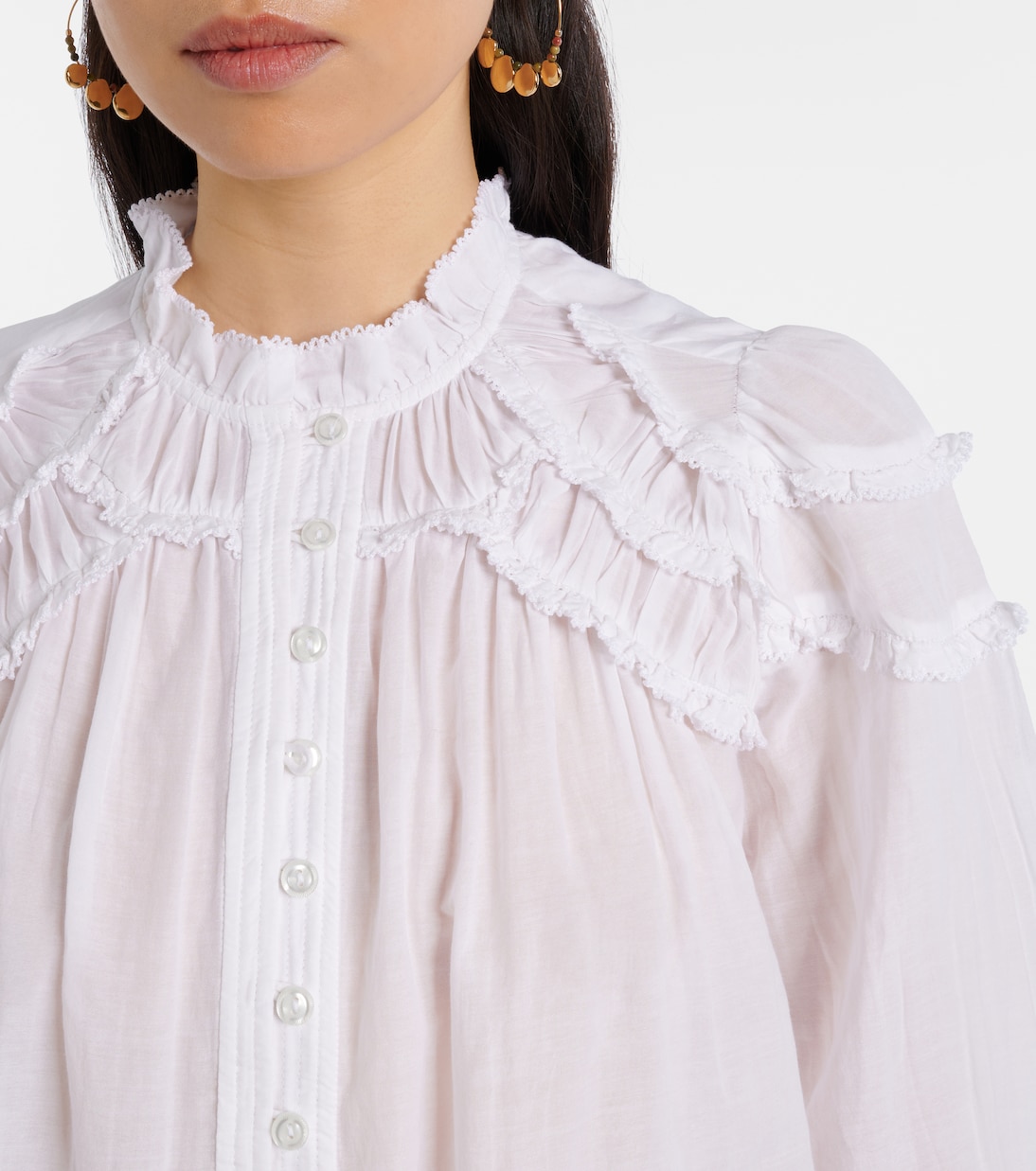 Bluse Christa aus einem Baumwollgemisch | Marant Etoile