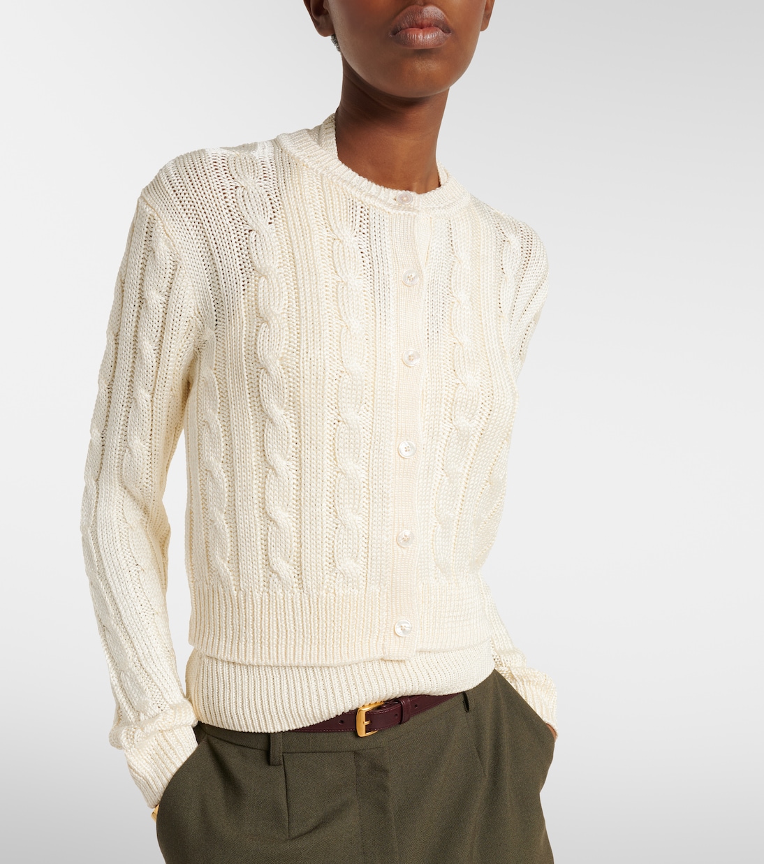 Silk cardigan | Ralph Lauren Collection