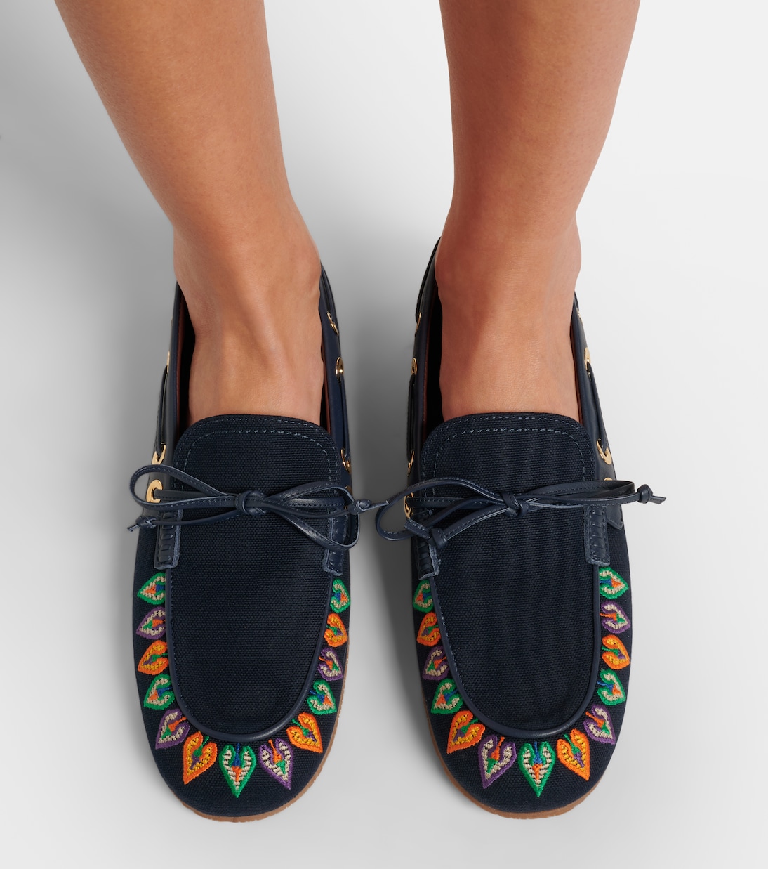 Bestickte Segelschuhe aus Canvas | Etro